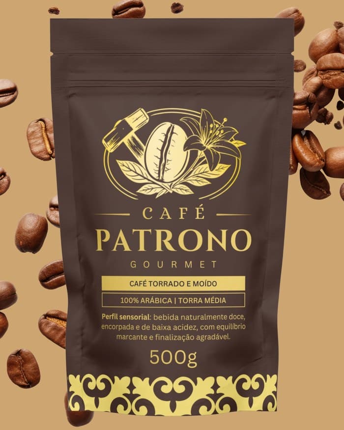 Pacote do Café Patrono Gourmet 500g